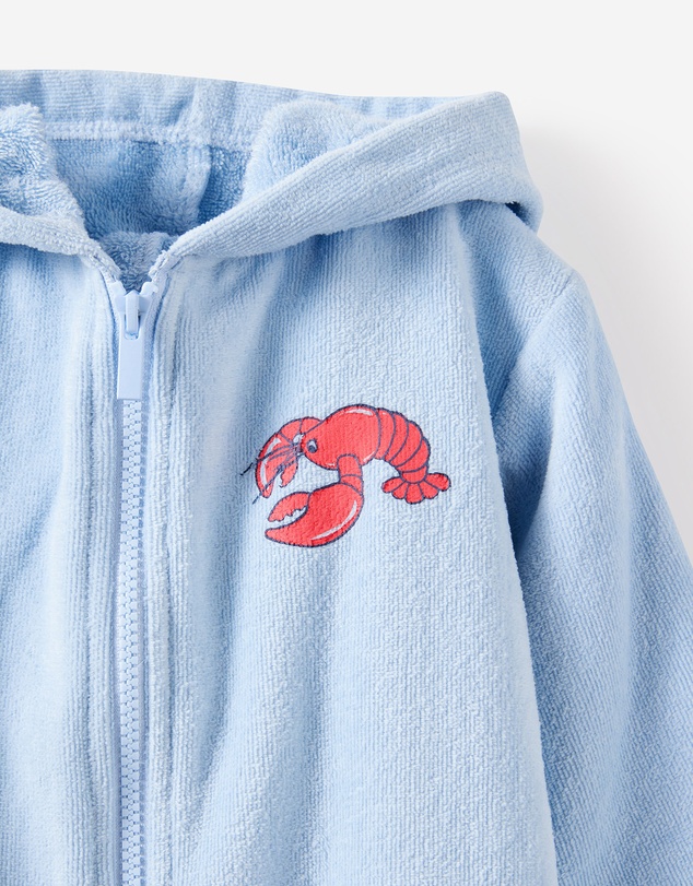 Cotton On Kids - Baby Zip Through Hooded Towel
