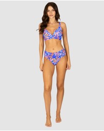Baku Swimwear - Biarritz Ruched Mid Bikini Bottom