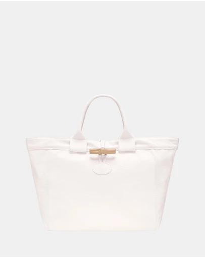 Longchamp - Le Roseau Canvas Tote Bag - Large