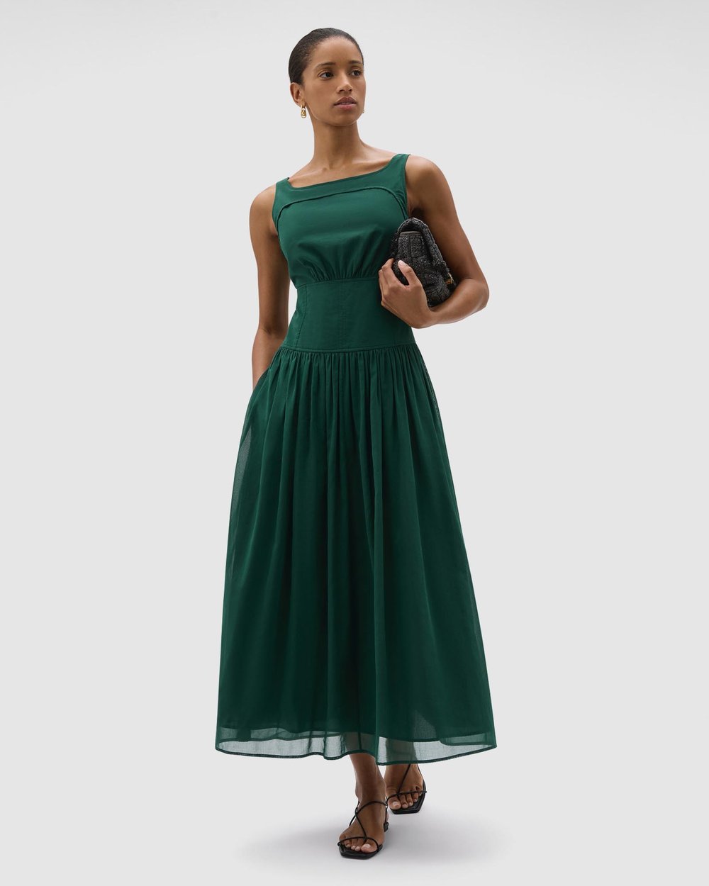 Yoke Detail Sundress by Oroton Online | THE ICONIC | Australia