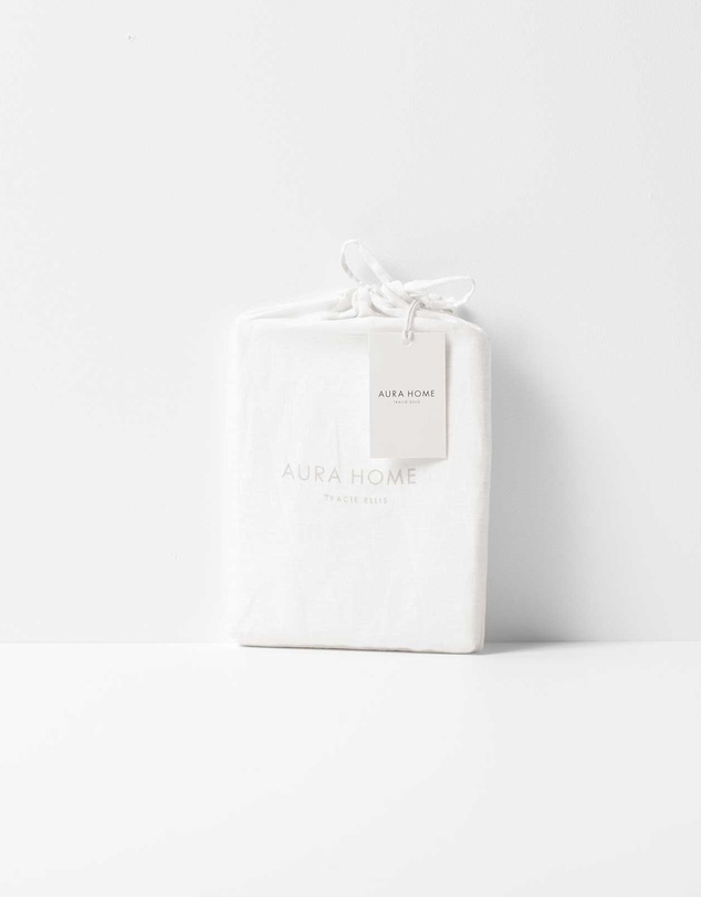 Aura Home - Emile Linen European Pillowcase