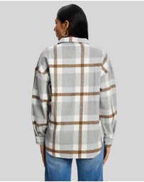 KAJA Clothing - Checkered Coat