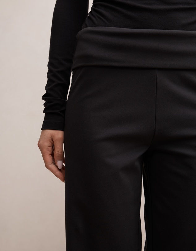 Forever New - Wren Fold Waist Wide Leg Pants