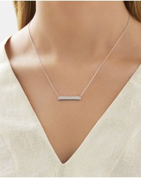 Michael Hill - Bar Necklace in Sterling Silver