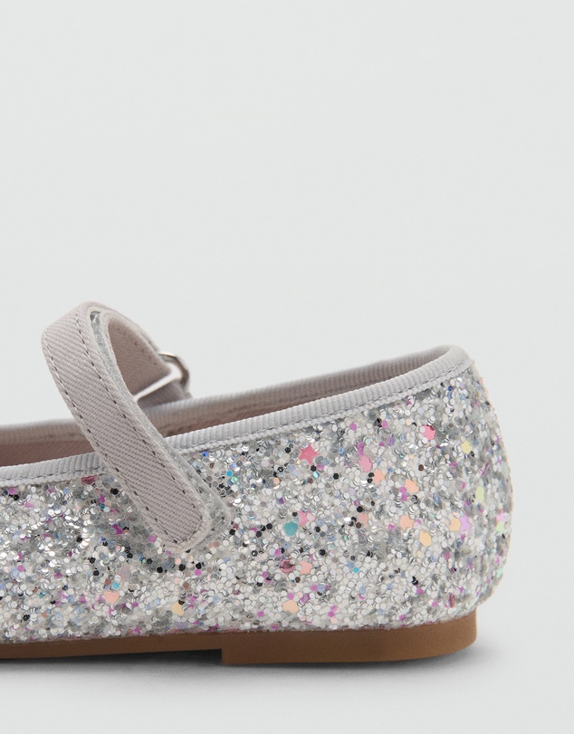 M.N.G - Glitter Ballet Shoes - Babies-Kids