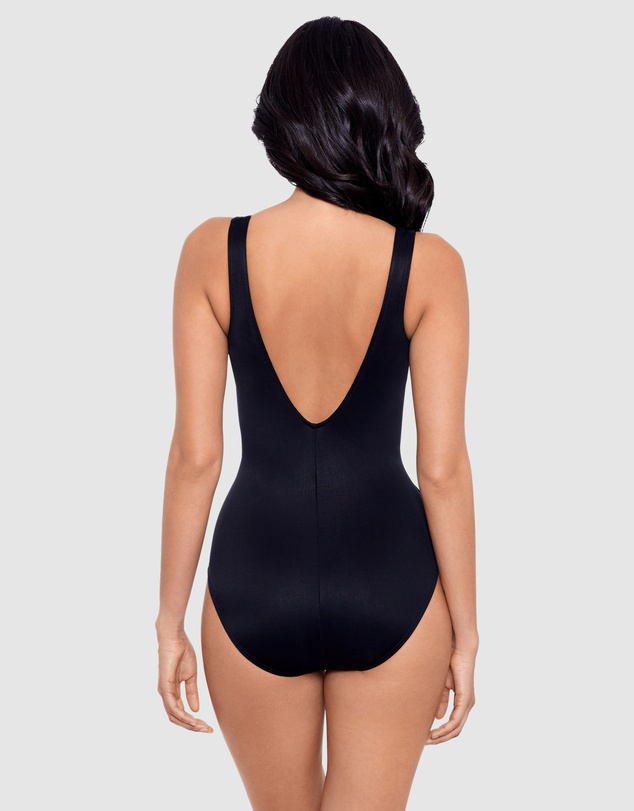 Miraclesuit Swimwear  - Crossover Draped Shaping Swimsuit