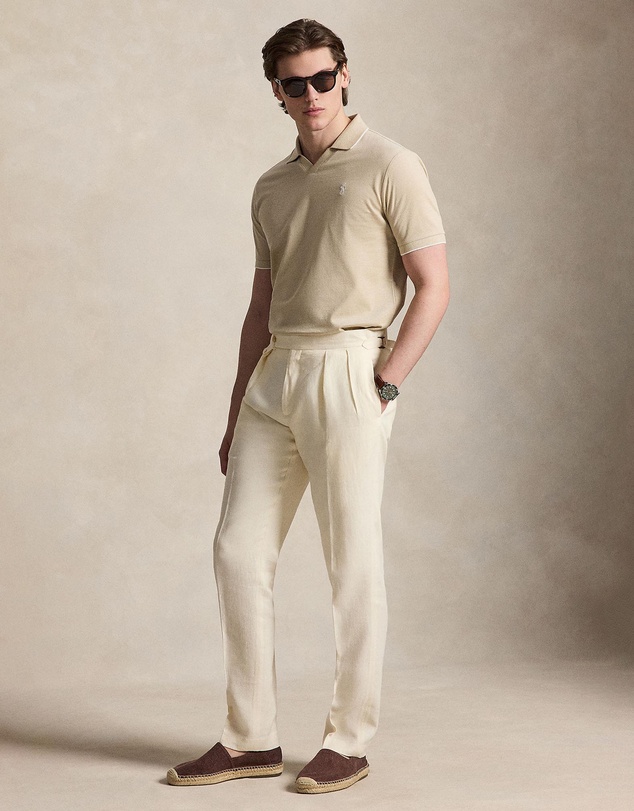 Polo Ralph Lauren - Jacquard Mesh Polo Shirt