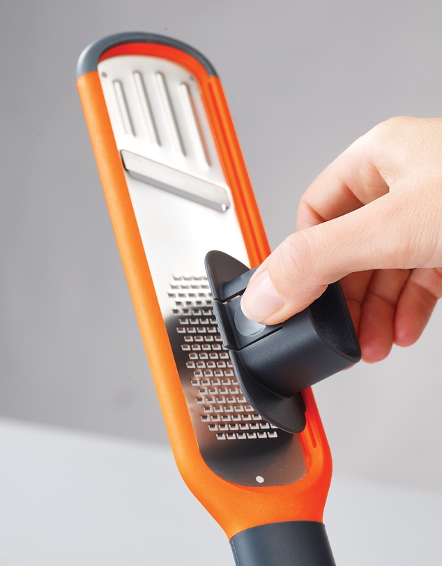Joseph Joseph - Handi-Grate™ 2-in-1 Mini Grater & Slicer (Orange)