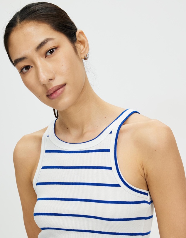 Brixton - Organic Rib High Neck Tank