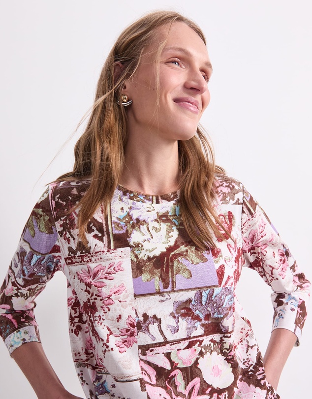 Sportscraft - Tapestry Print Mercerised Tee