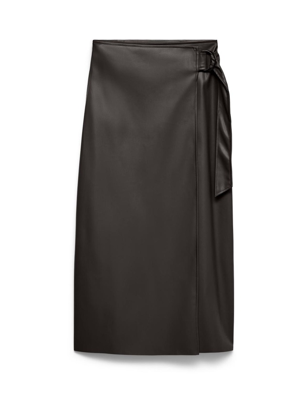 Vero Moda - Polly Faux Midi Skirt