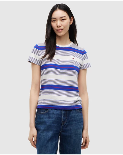 Tommy Jeans - Regular Essential Jersey Short Sleeve Tee