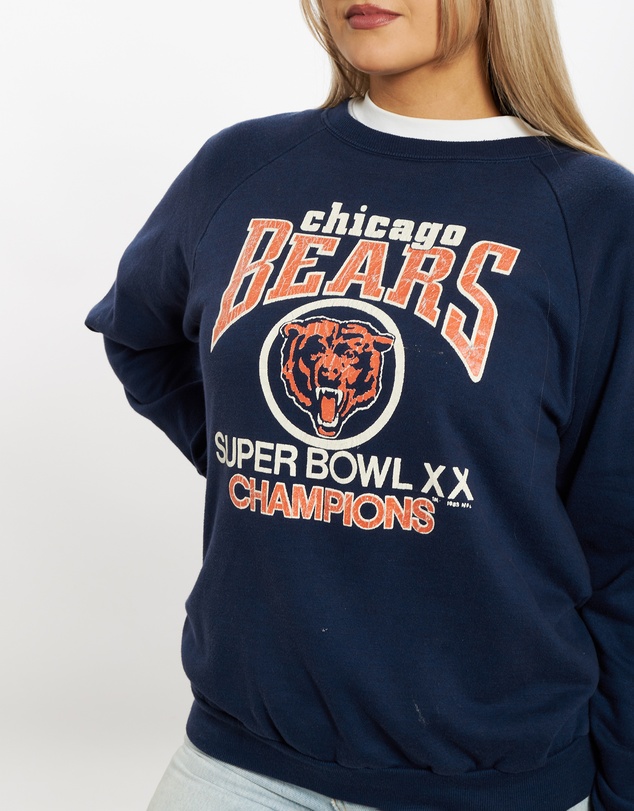 Vintage by The Real Deal - Pre Loved - 1985 NFL Chicago Bears Sweatshirt