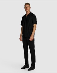 yd. - Diego Textured Polo Shirt