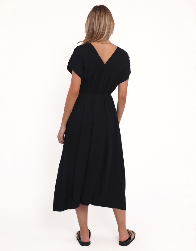 Petal & Pup - Orly Midi Dress - Black