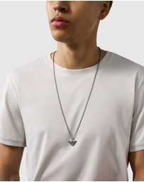 Emporio Armani - Silver Tone Necklace