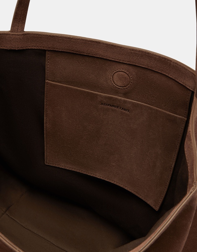 Assembly Label - Paige Suede Tote Bag