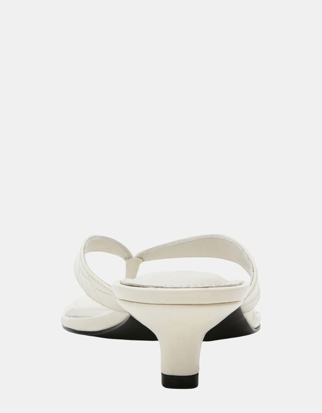 Steve Madden - Tracie White Croc Heels