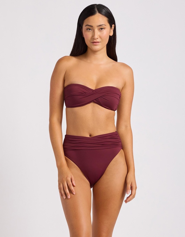 Seafolly - High Waist Wrap Front Pants