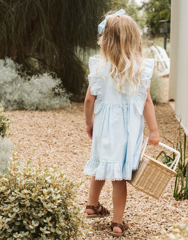 Bebe by Minihaha - Poppy Embroidered Yoke Dress - Babies