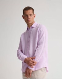Oxford - Cooper Organic Linen Shirt Long Sleeve
