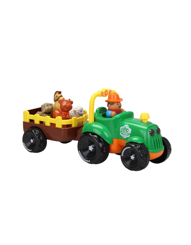 Bright Child - Farm Friends Musical Tractor - Assorted
