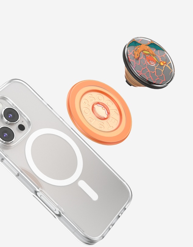 PopSockets - Pokemon PopGrip MagSafe Phone Grip Holder + Magnetic Adapter Ring