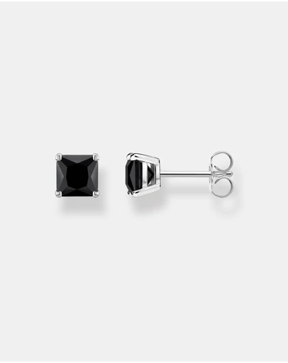 THOMAS SABO - Ear Studs Black Stone