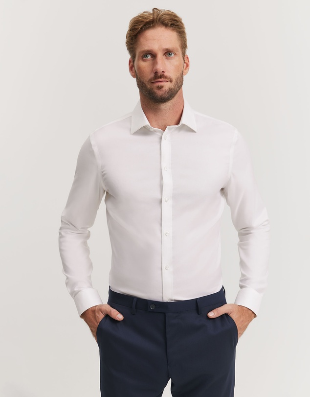 Country Road - Slim Fit Textured Travel Shirt