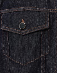 AllSaints - Denby Peplum Trucker Jacket