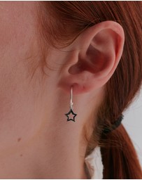 Karen Walker - Star Hoop Earrings