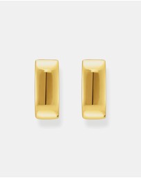 THOMAS SABO - Hoop earrings in angular shape Medium