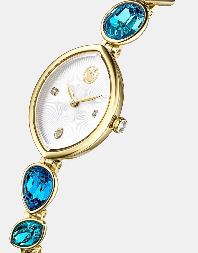 Swarovski - Gema Watch, Crystal Bracelet, Gold Tone, Gold-Tone Finish