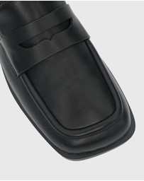 Betts - Wanda Square Toe Penny Loafers