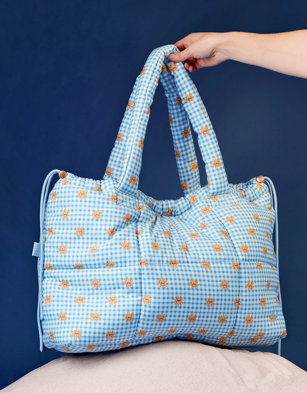 The Somewhere Co - Sundazed Marshmallow Midi Tote