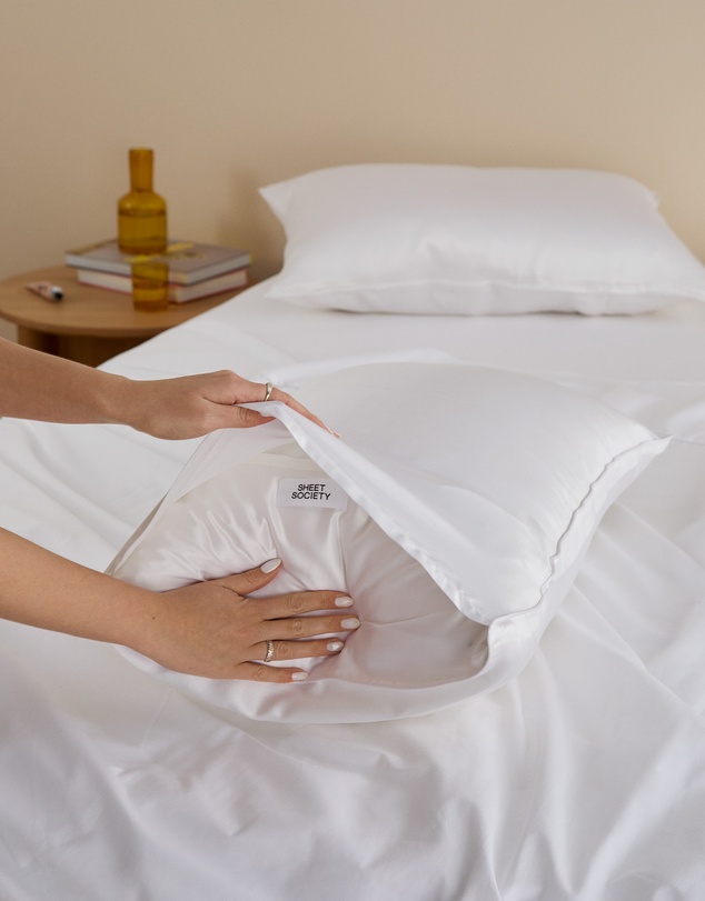 Sheet Society - Fleur Silk Pillowcases