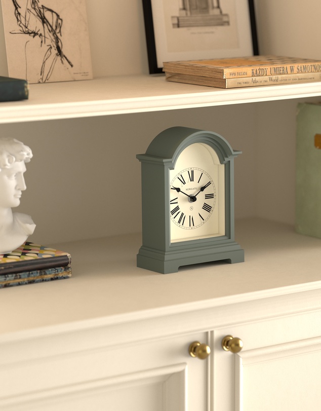 Newgate - Newgate Fillmore Mantel Clock-Asparagus Green
