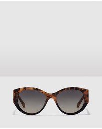 Hawkers Co - HAWKERS - Havana MIRANDA Sunglasses for Men and Women UV400