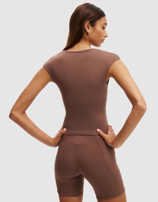 Cotton On Body Active - Ultra Soft Capped Sleeve Tee