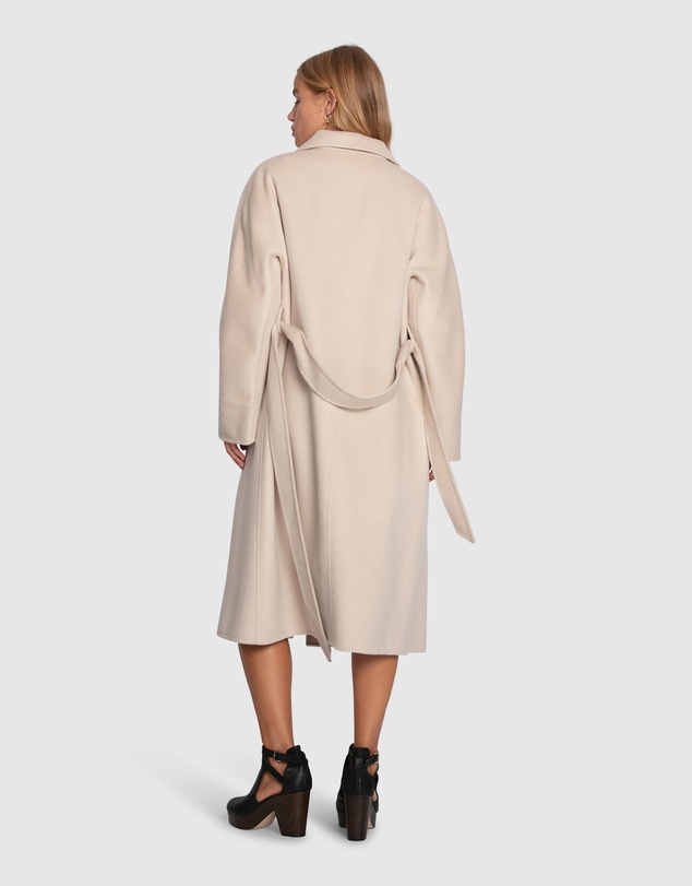 Belle & Bloom - Real Love Double Breasted Maxi Coat