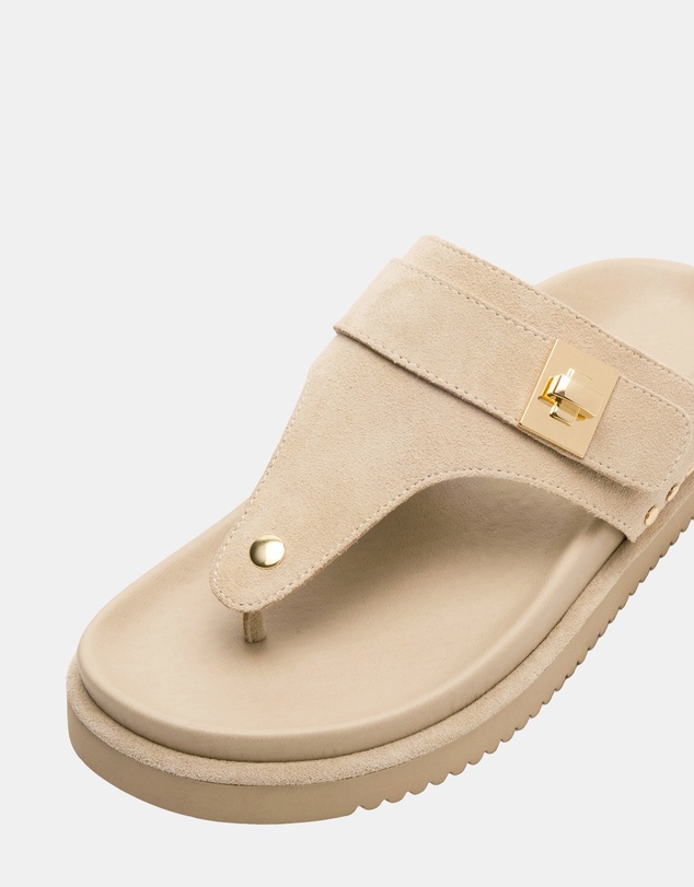 Steve Madden - Thona Sand Suede Sandals
