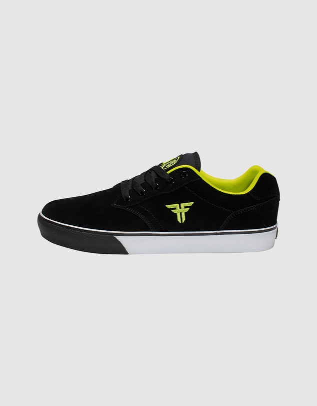Fallen Footwear - Fallen Footwear Impact Foam The Goat Suede Men Shoes Black/Lime