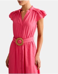 Forever New - Serafina Scallop Edge Midi Dress