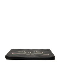 Pre-Loved by Azura Reborn - Pre-Loved Medium Leather Logo Portfolio Clutch