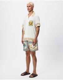 Camilla - SS Camp Collared Shirt