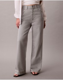 Calvin Klein Jeans - Super High Rise Wide Leg Jeans