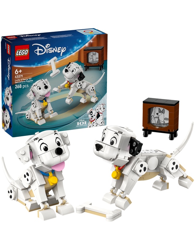 LEGO - 43271 Lucky & Penny 101 Dalmatians Puppies