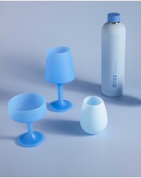 porter green - mecc | silicone unbreakable cocktail glasses