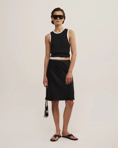 Witchery - Satin Midi Skirt
