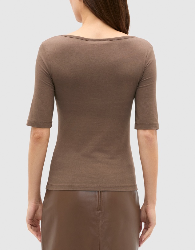 Seed Heritage - Boat Neck Half Sleeve Top